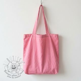 Tissu Popeline de coton light pink