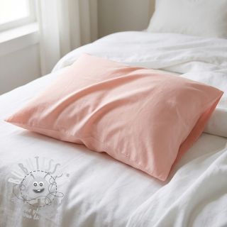 Tissu Popeline de coton light rose