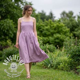 Tissu Popeline de coton lilac