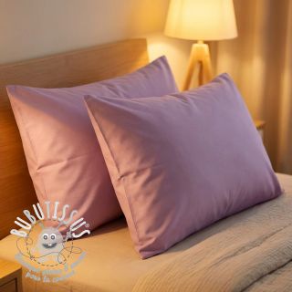 Tissu Popeline de coton lilac