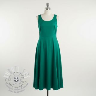 Tissu Popeline de coton petrol