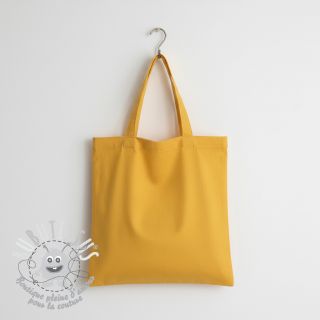 Tissu Popeline de coton yellow