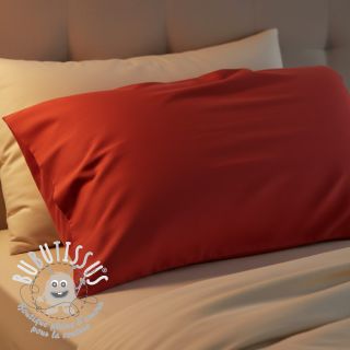 Tissu Popeline de coton red