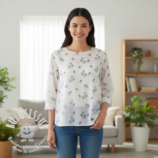 Tissu coton Vive la France design B digital print