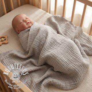 Tissu coton STRETCH Baby beige