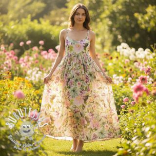 Tissu coton VOILE Fresh morning digital print