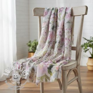 Tissu coton VOILE Fresh morning digital print