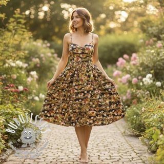 Tissu coton JAPAN Obi indigo