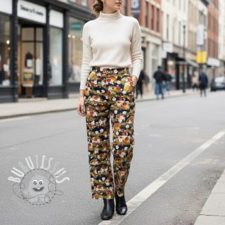 Tissu coton JAPAN Obi indigo