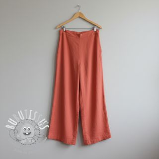 Tissu coton Lin brick