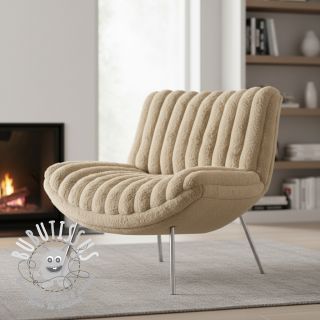 Fourrure Barracuda beige