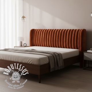 Fourrure Barracuda terracotta