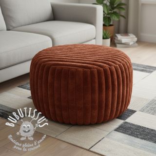 Fourrure Barracuda terracotta