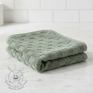 Éponge Checks green