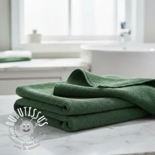Éponge stretch dark green