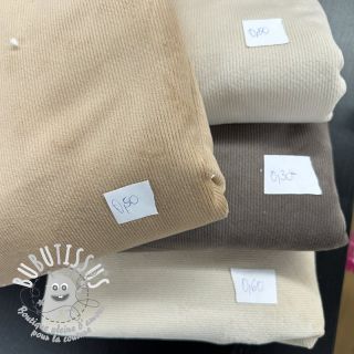 Paquet de Tissu velours jersey TEDDY 001