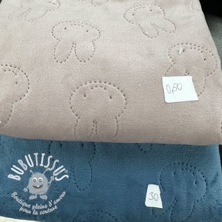 Paquet de Tissu velours jersey TEDDY 007