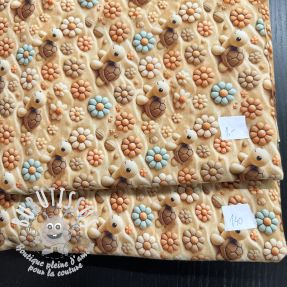 Paquet de tissus jersey digital print 2185