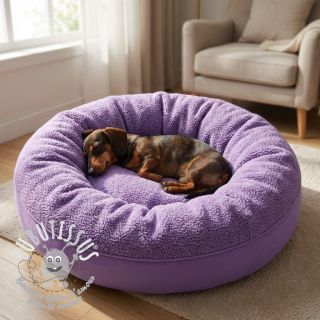 Fleece TEDDY DOUBLE SIDED lilac