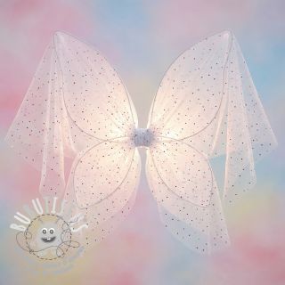 Tulle pour jupe tutu ROYAL MULTI FOIL white