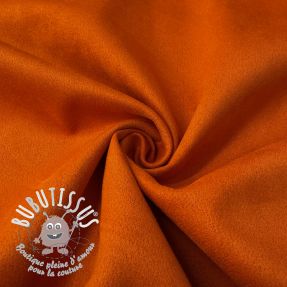 Suede stretch SCUBA orange