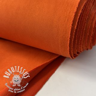 Suede stretch SCUBA orange
