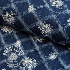 JEANS DENIM EMBROIDERY Fera design A