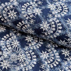 JEANS DENIM EMBROIDERY Fera design B