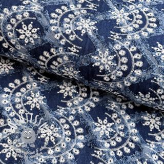 JEANS DENIM EMBROIDERY Fera design B