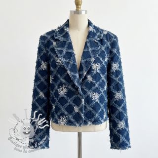 JEANS DENIM EMBROIDERY Fera design A