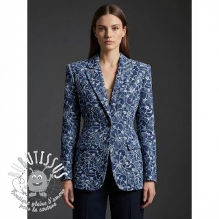 JEANS DENIM EMBROIDERY Fera design C