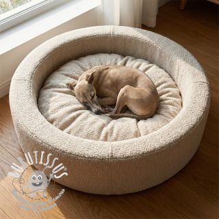 Fleece TEDDY DOUBLE SIDED beige