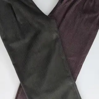 Tissu velours cotelé dark brown