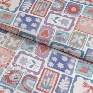 Tissu coton Patchwork digital print