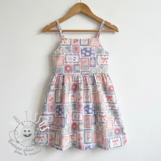 Tissu coton Patchwork digital print