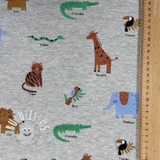 Jersey Safari melange grey