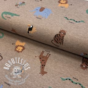 Jersey Safari melange taupe