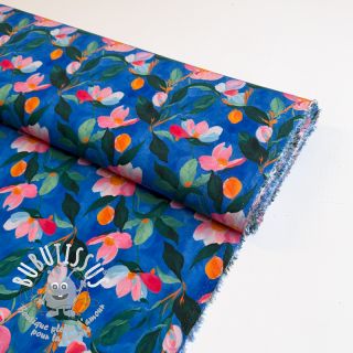 Viscose STRETCH Flowers Dorothia digital print