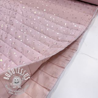 Tissu matelassé FOIL Hearts