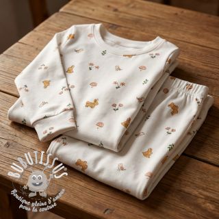 Jersey Bunnies white ORGANIC