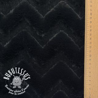 Fleece Abstract black