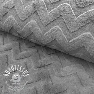 Fleece Abstract grey
