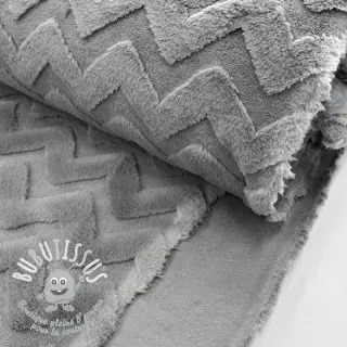 Fleece Abstract grey