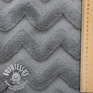 Fleece Abstract grey