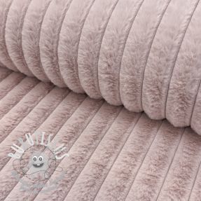 Fourrure Stripes Luxe old rose