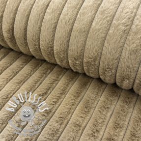 Fourrure Stripes Luxe beige
