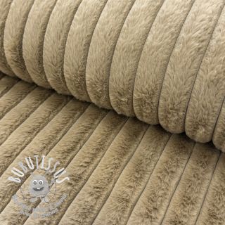 Fourrure Stripes Luxe beige