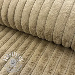 Fourrure Stripes Luxe beige