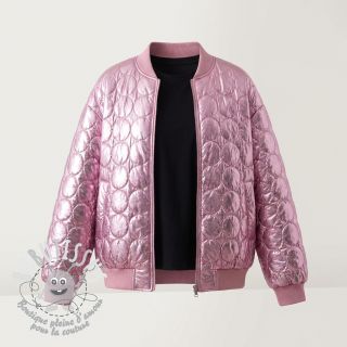 Tissu matelassé FOIL Apples