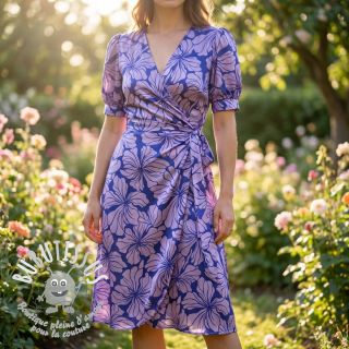 Viscose RADIANCE Duna blue